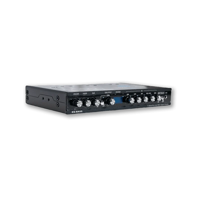 Nemesis Audio EQ-BASS 5-Band Graphic Equalizer w/ 8V Output Nemesis Audio