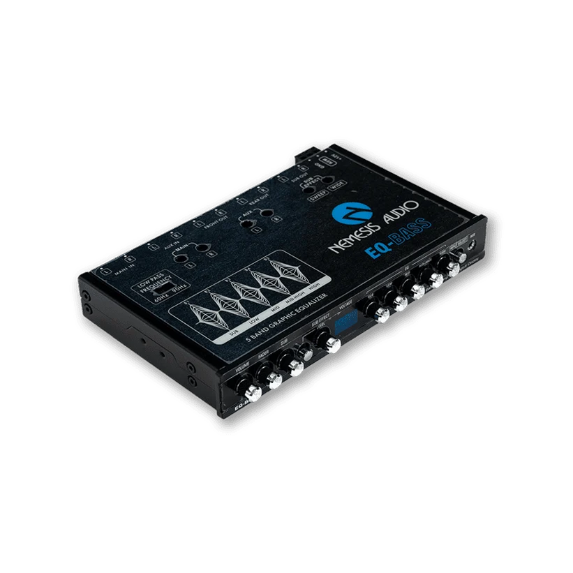 Nemesis Audio EQ-BASS 5-Band Graphic Equalizer w/ 8V Output Nemesis Audio