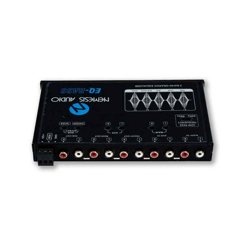 Nemesis Audio EQ-BASS 5-Band Graphic Equalizer w/ 8V Output Nemesis Audio