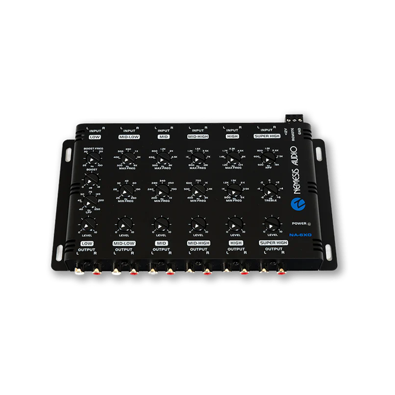 Nemesis Audio NA-6XO 6-Way Electronic Crossover w/ 8V Output Nemesis Audio
