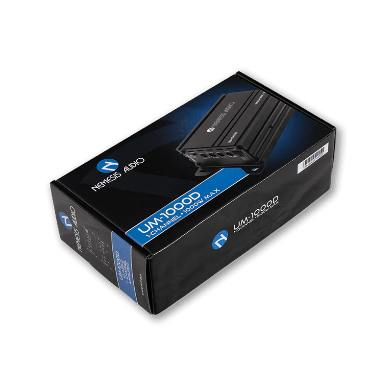 Nemesis Audio UM-1000D 500W RMS Slim Monoblock Amplifier Nemesis Audio