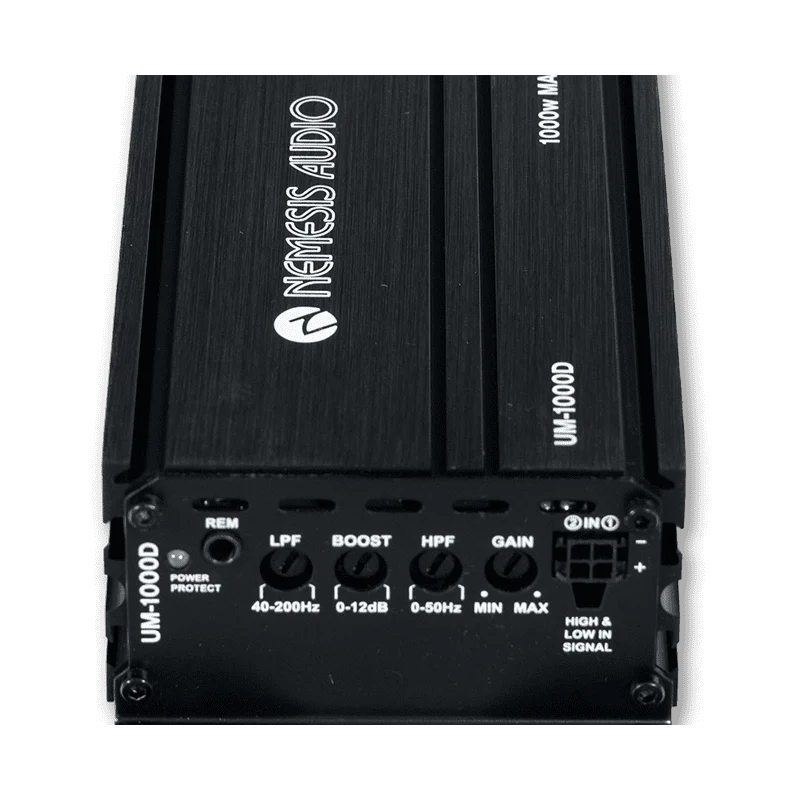 Nemesis Audio UM-1000D 500W RMS Slim Monoblock Amplifier Nemesis Audio