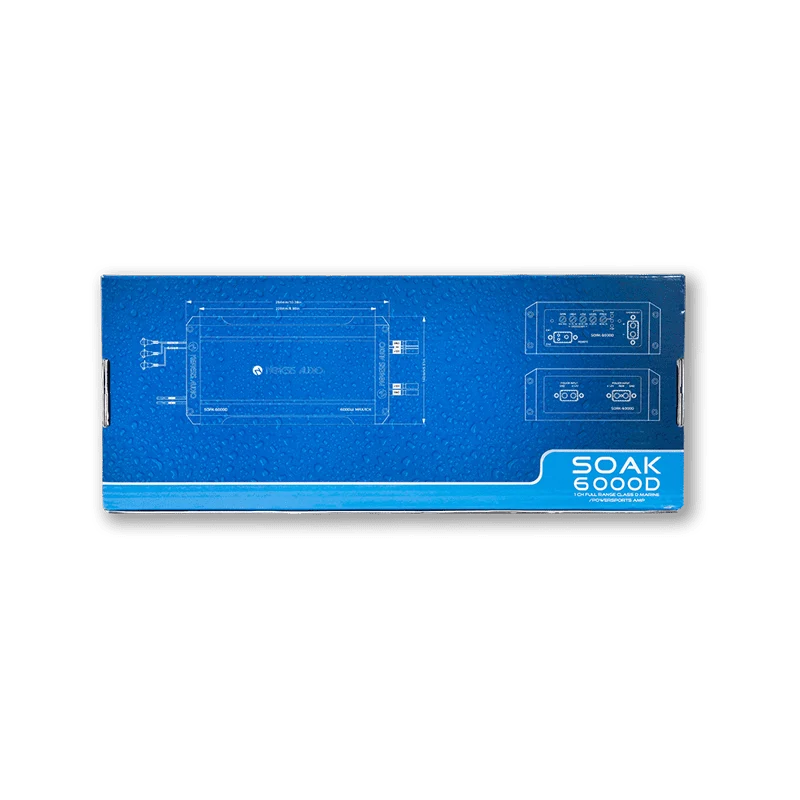 Nemesis Audio SOAK-6000D 3040W RMS Marine Monoblock Amplifier Nemesis Audio