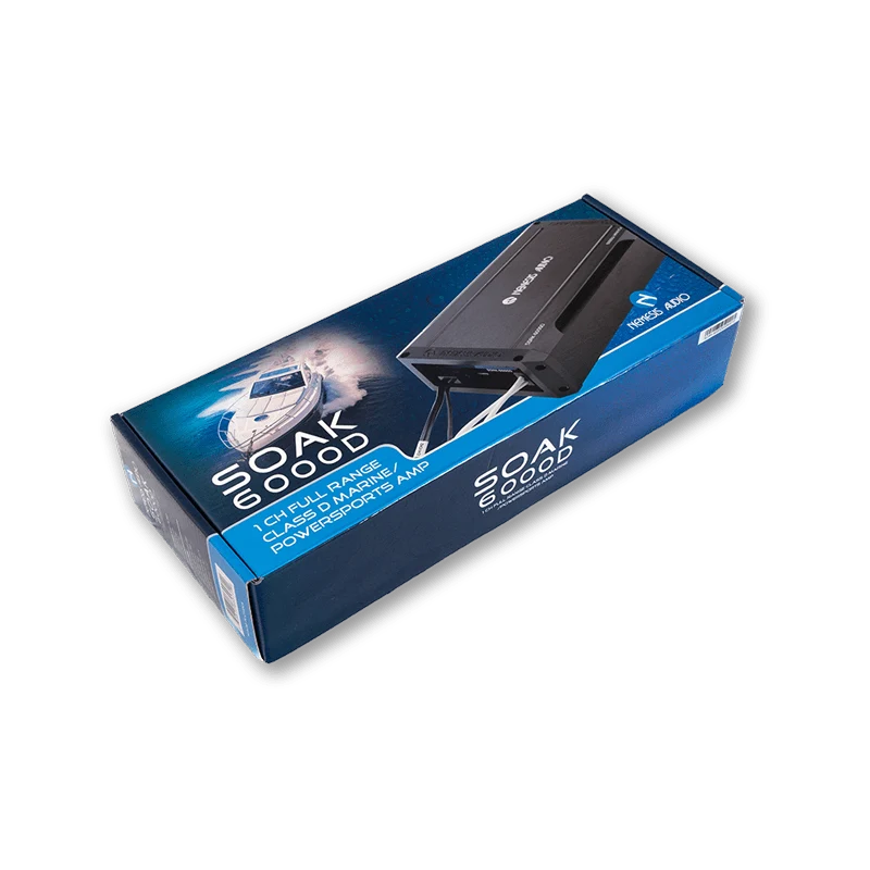 Nemesis Audio SOAK-6000D 3040W RMS Marine Monoblock Amplifier Nemesis Audio