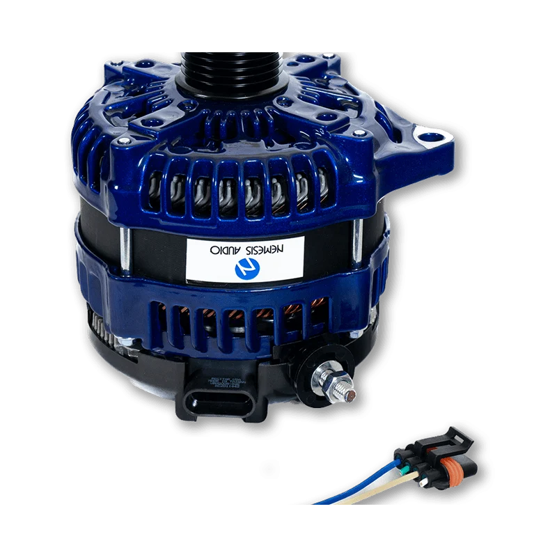 Nemesis Audio NM11624-320ACB 320 Amp High Output Alternator – Ford F150 Nemesis Audio