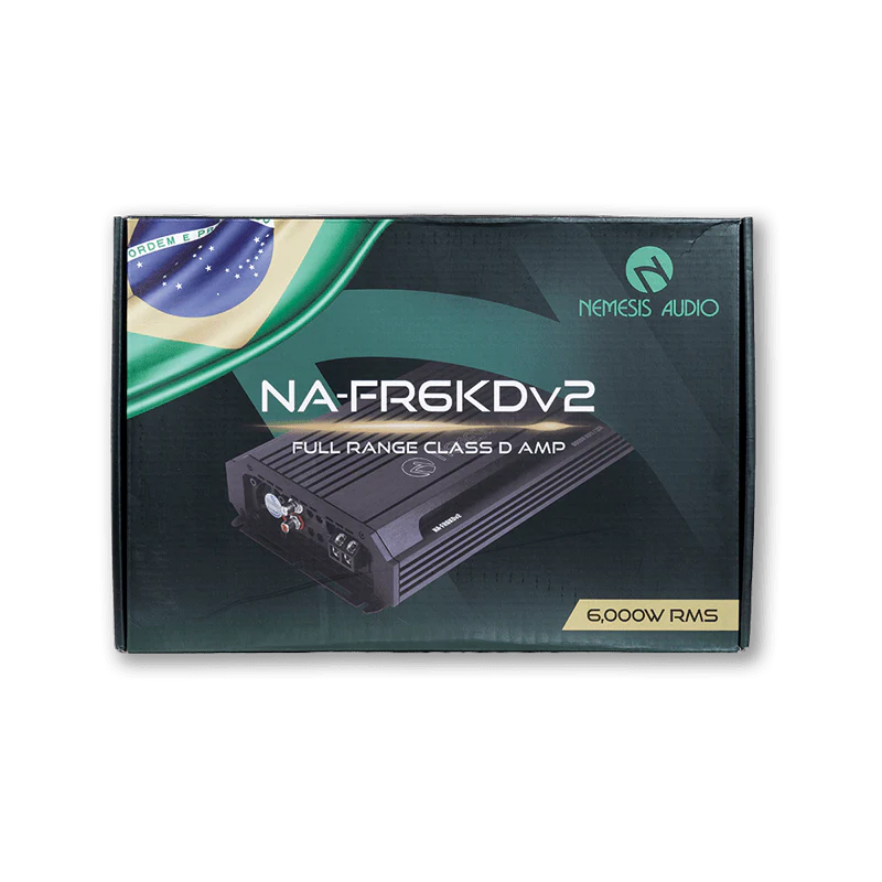 Nemesis Audio NA-FR6KDv2 6110W RMS Full Range Class D Amplifier Nemesis Audio