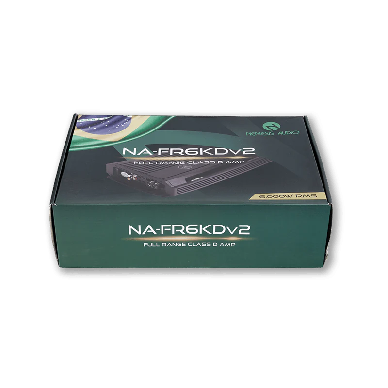 Nemesis Audio NA-FR6KDv2 6110W RMS Full Range Class D Amplifier Nemesis Audio