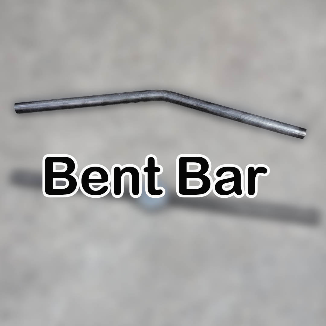 Reklez Universal Crossbars for Shock Relocation Kit Bent and Welded Logo