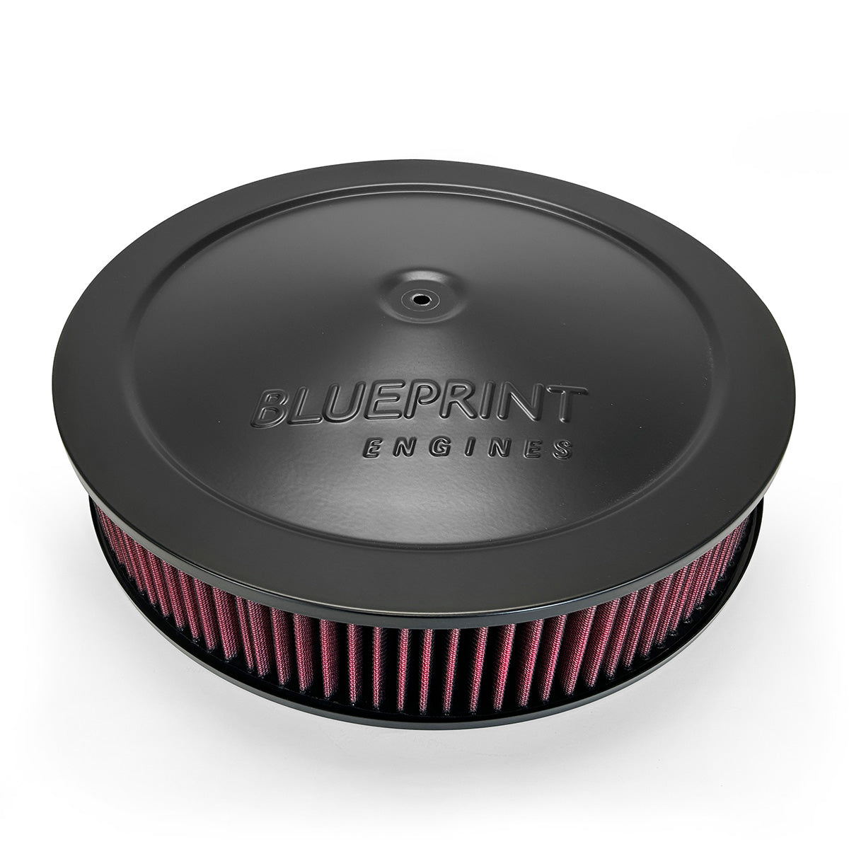 Air Cleaner with Drop Base - 14" Black