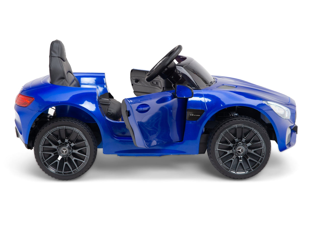 AMG Mercedes Ride On Electric Car For Children W/Magic Cars® Wireless Parental Control MagicCars