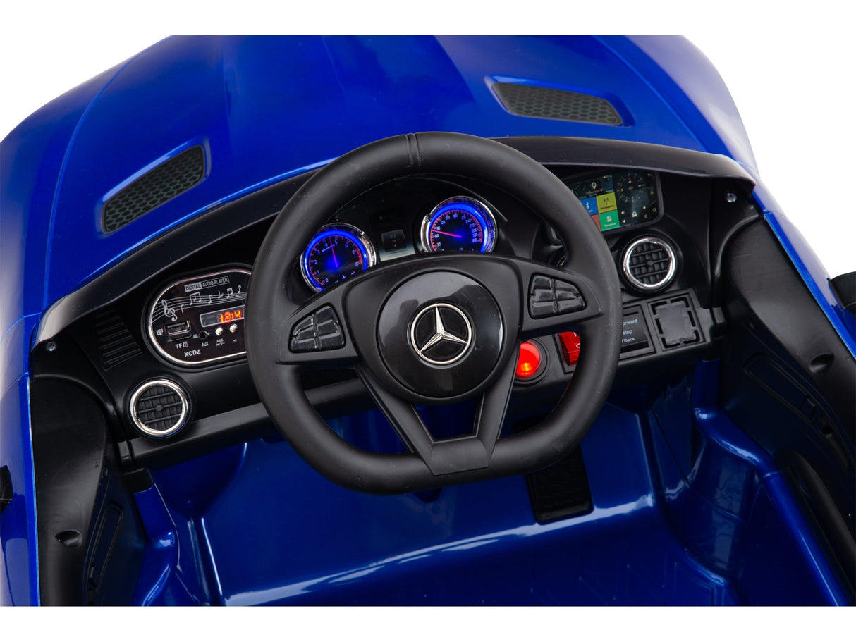 AMG Mercedes Ride On Electric Car For Children W/Magic Cars® Wireless Parental Control MagicCars