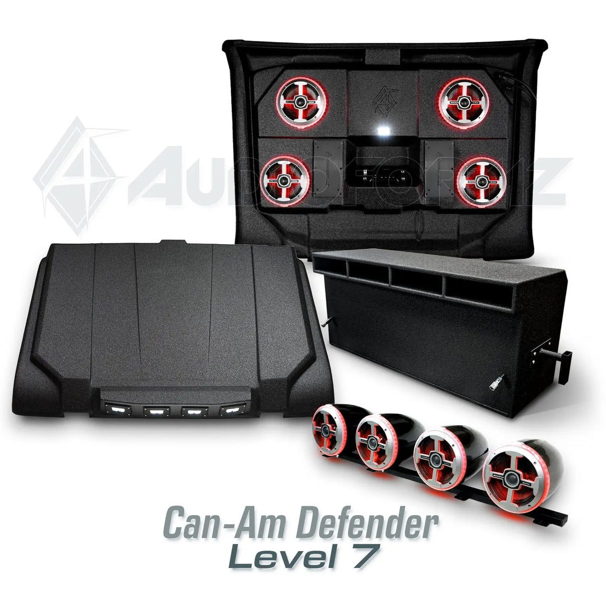 2016+ Can-Am Defender HD7-HD10 Stereo Tops (2-Door) Can-Am