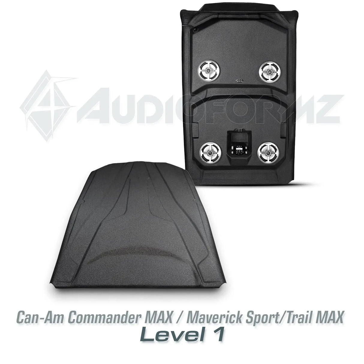 2021+ Can-Am Commander MAX / 2019+ Maverick Sport MAX Stereo Tops (4-Seat) Can-Am