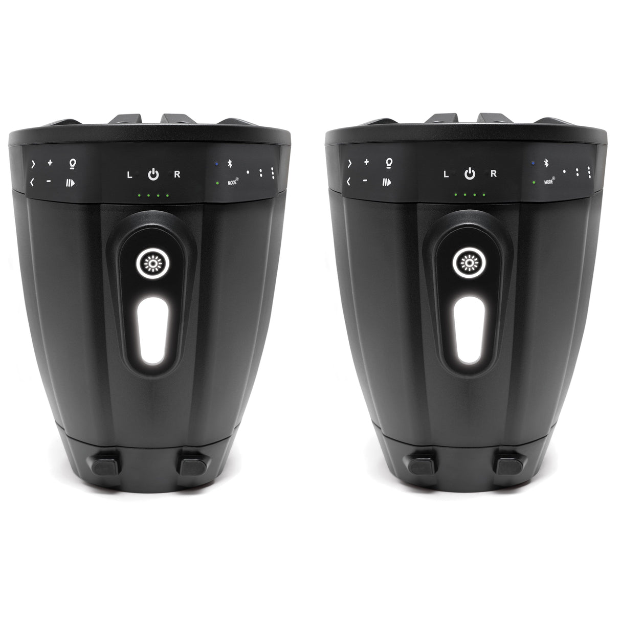 ExtremeTower Speakers TBB8 - 2 Battery Powered Bluetooth Amplified Tower Speakers