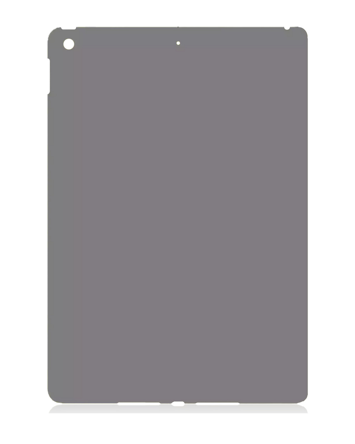 Bottom Skin Compatible For iPad 7 (2019) / iPad 8 (2020) / iPad 9 (2021) (Wifi Version) (Space Gray) TekShack