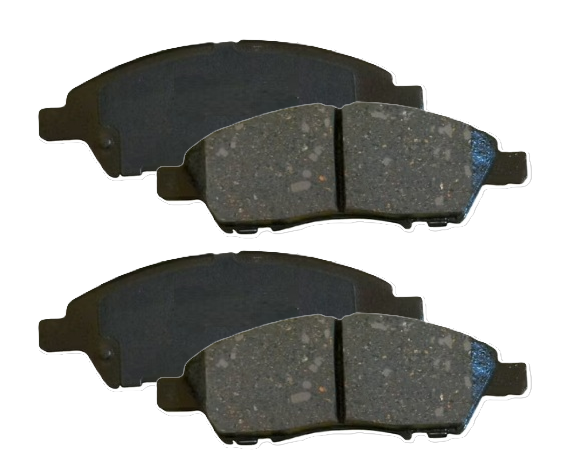 New Front Brake Pad Set for SSBC-USA 5 Lug Conversion Kits. 10144