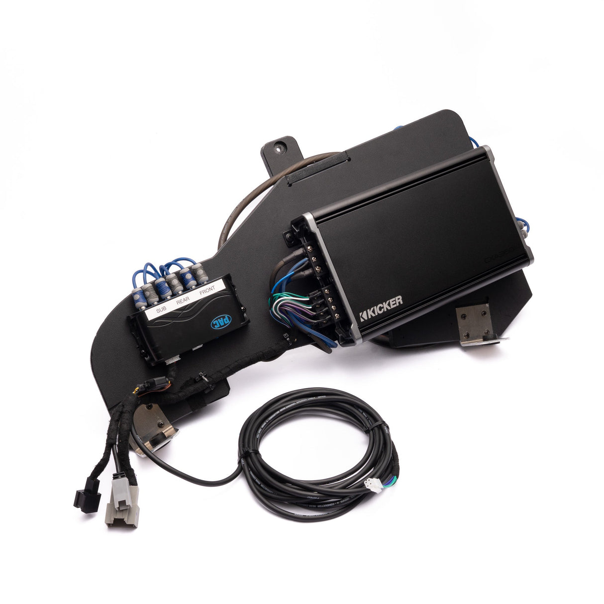 Kicker Plug & Play Dual CX Amp Kit Bundle Upgrade 2 & 4-Door (B&O System) | '21- Current Ford Bronco