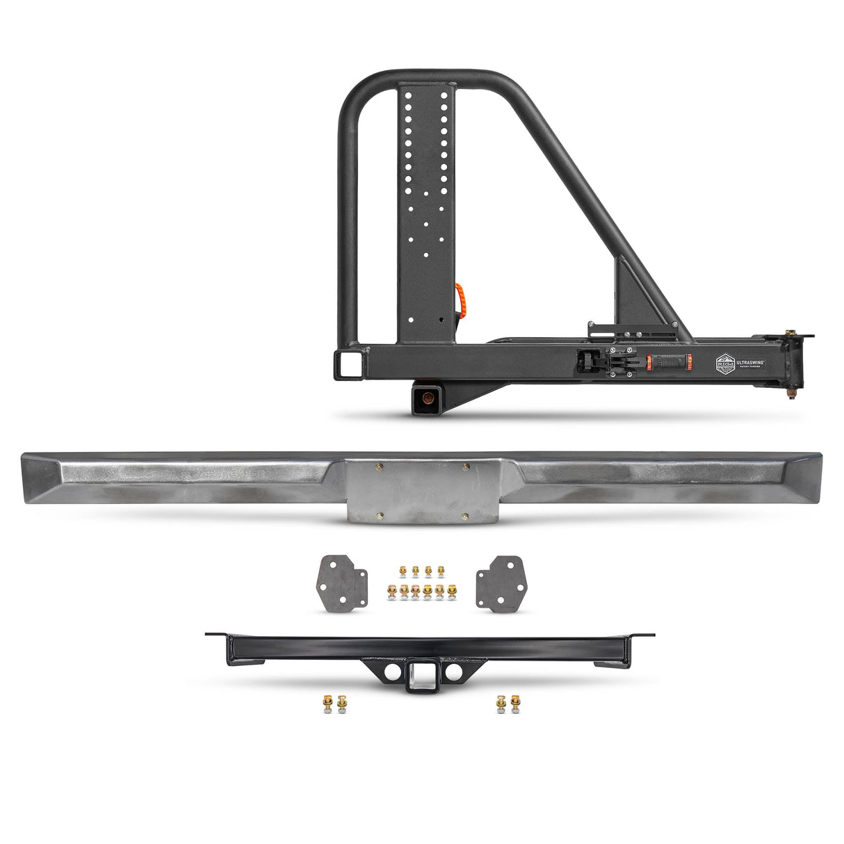 Desolate Motorsports Bronco Plate Rear Bumper - 1980-1996 Ford Bronco Desolate Motorsports