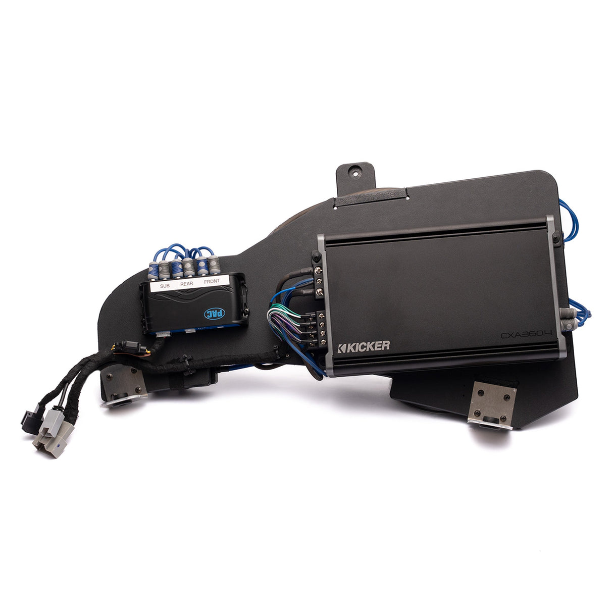Kicker Plug & Play Dual CX Amp Kit Bundle Upgrade 2 & 4-Door (B&O System) | '21- Current Ford Bronco