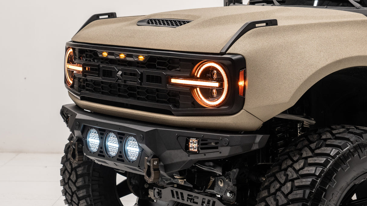 Ford Bronco Baja Front Bumper w/ Lights 2021-2026