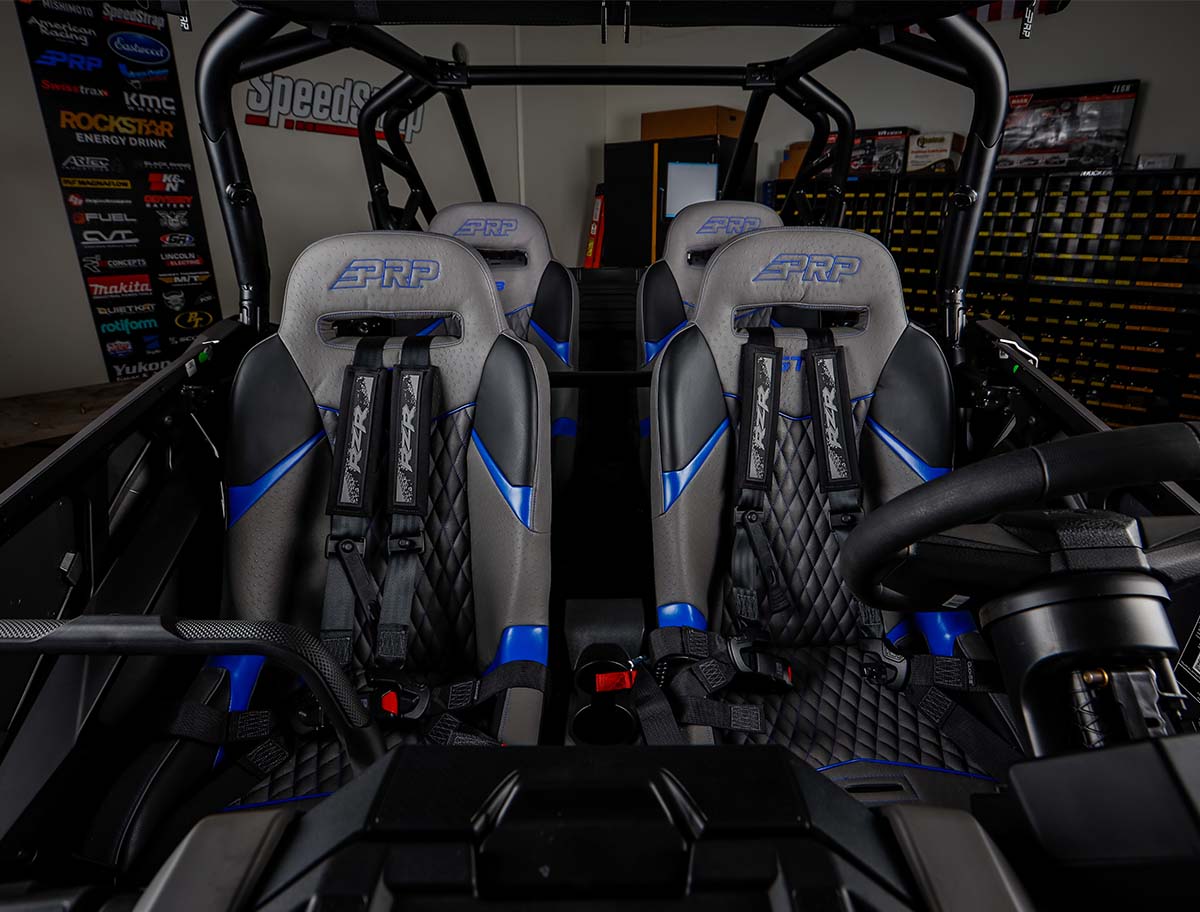 Quick Release Front Seat Mounts for Polaris Pro XP / Pro R / Turbo R by PRP