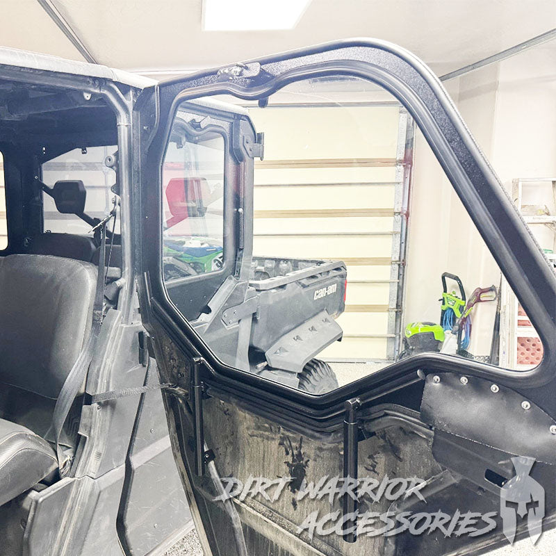 CANAM DEFENDER 4-SEAT Cab Enclosure "THE VAULT" Upper Side Doors & Panels (patent pending)