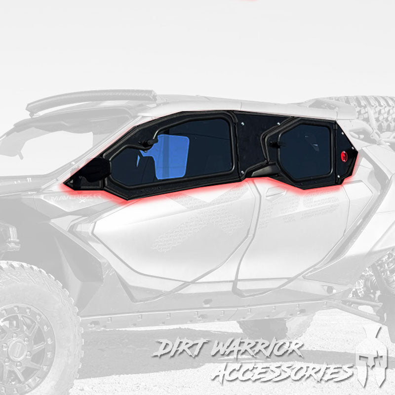 CANAM MAV R 4-SEAT Cab Enclosure "THE VAULT" Upper Side Doors & Panels (patent pending)
