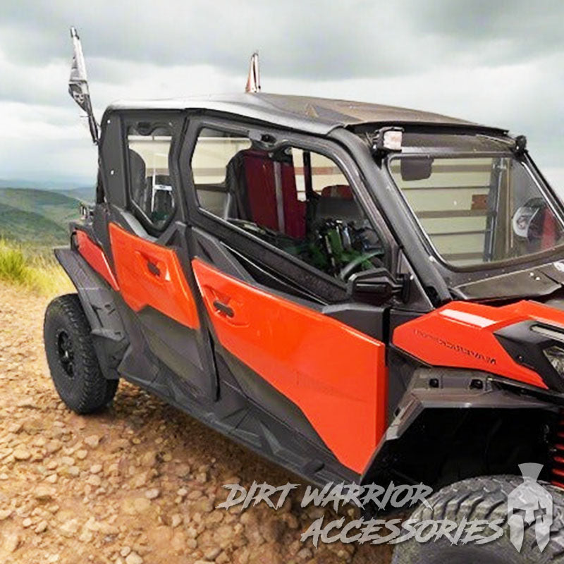 CANAM MAVERICK SPORT/TRAIL 4-SEAT Cab Enclosure "THE VAULT" Upper Side Doors & Panels (Patent Pending)