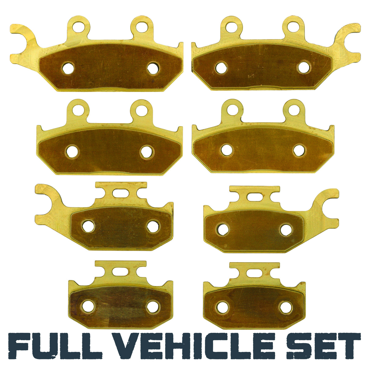 Can Am Commander MAX 1000R/800R 2014-2020 Brass Brake Pad Set Traild