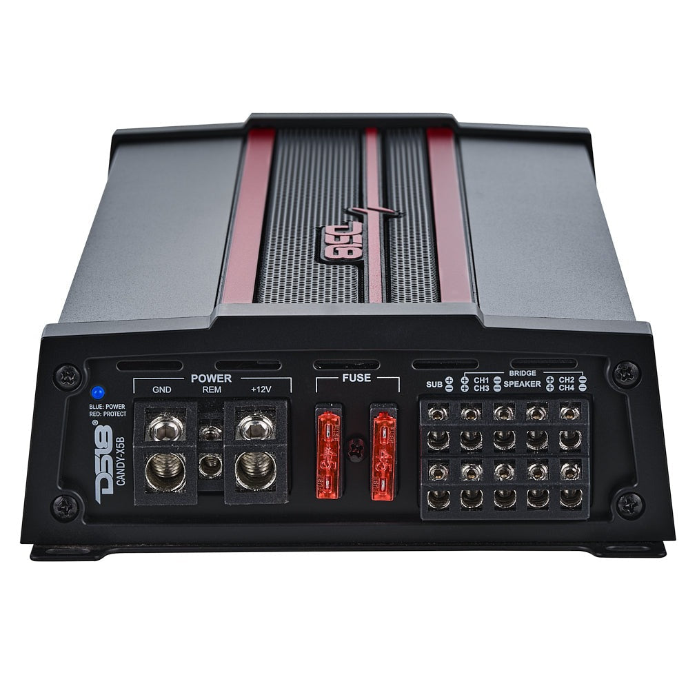 DS18 CANDY-X5 CANDY Compact Full-Range Class D 5-Channel Amplifier DS18
