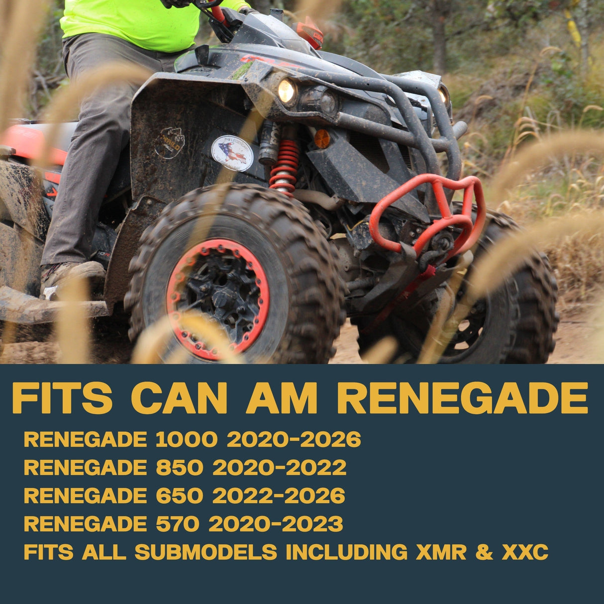 Can-Am Renegade 1000/850/650/570 2020-2026 Ridge Rider Rotor and Pad Kit Traild