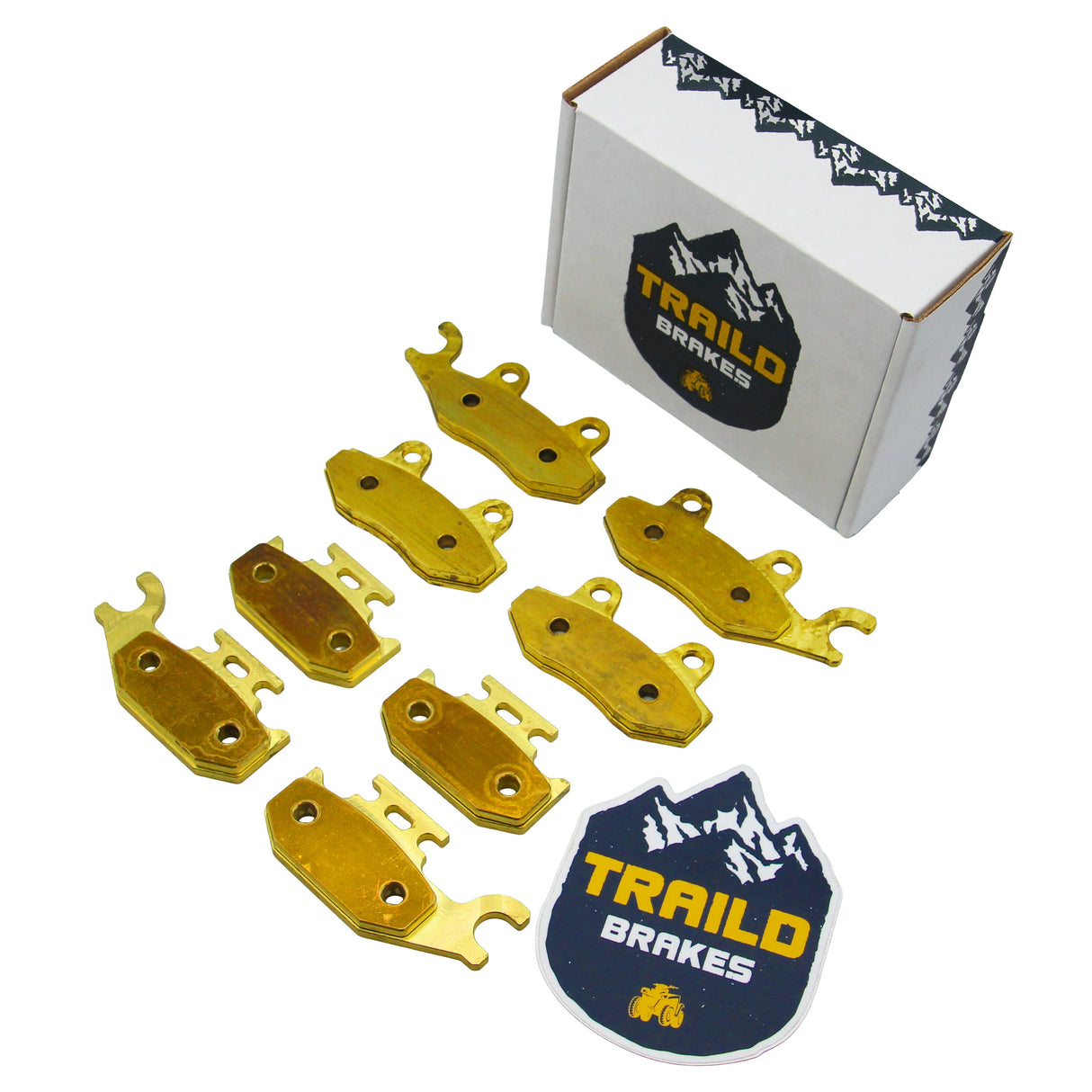 Can-Am Maverick 2013-2018 Brass Brake Pad Set Traild