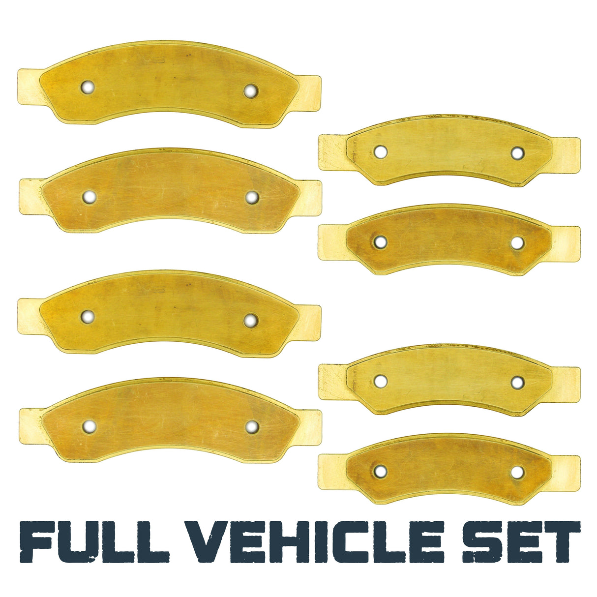 Can-Am Maverick R 2024-2025 Front & Rear Brass Brake Pad Set Traild