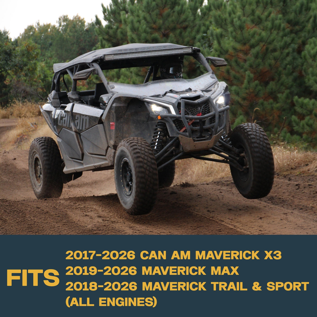 Can-Am Maverick X3/MAX/Sport/Trail 2017-2026 Front & Rear Ceramic Brake Pad Set Traild
