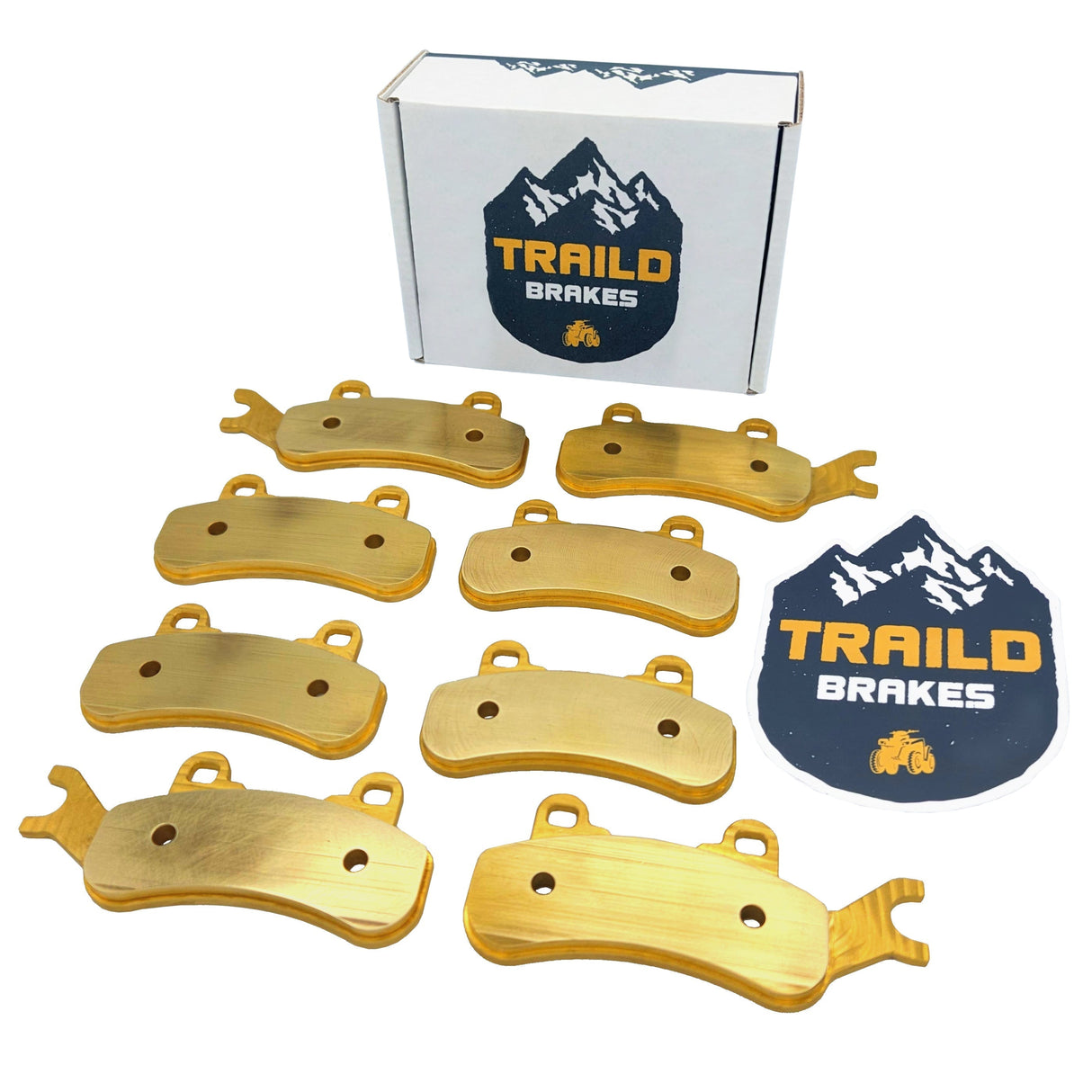 Can-Am Commander/Commander MAX 1000R/700 2021-2026 Brass Brake Pad Set Traild