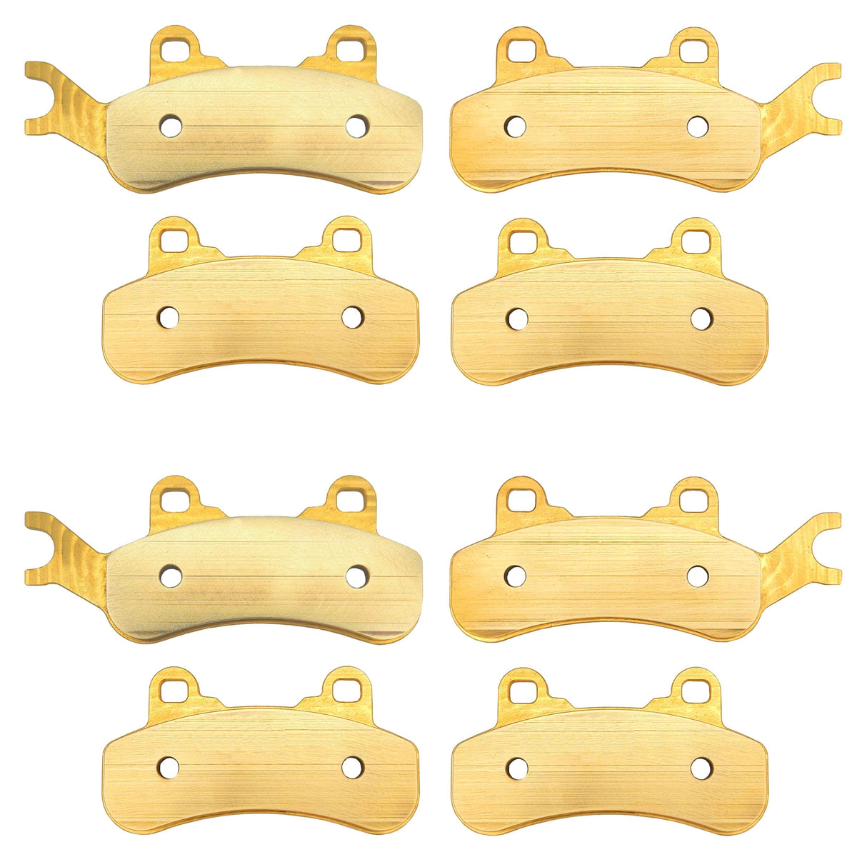 Can-Am Maverick X3/MAX/Sport/Trail 2017-2026 Front & Rear Brass Brake Pad Set Traild