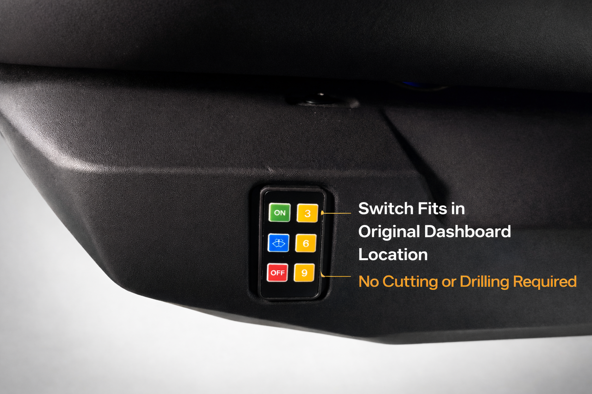 Can Am Defender/Maverick Intermittent Wiper Control — 3 Speeds Eurotech Electronics