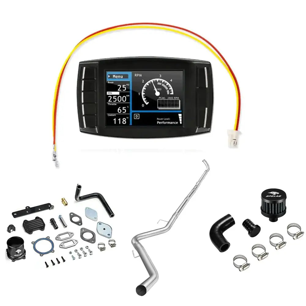 EGR/DPF/CCV Delete All-in-One Kit for 2013-2018 6.7L Ram 2500 3500 Cummins Flashark