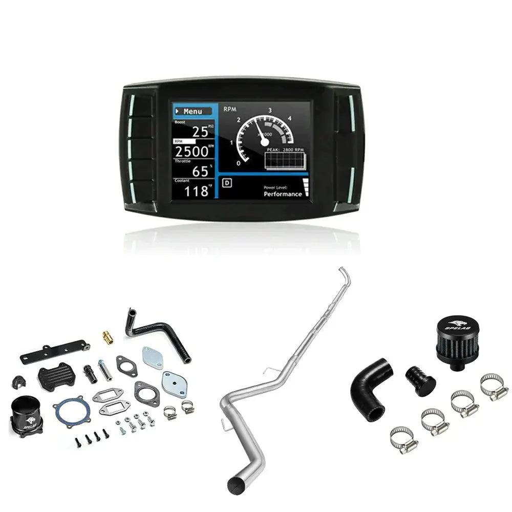 EGR/DPF/CCV Delete All-in-One Kit for 2013-2018 6.7L Ram 2500 3500 Cummins Flashark