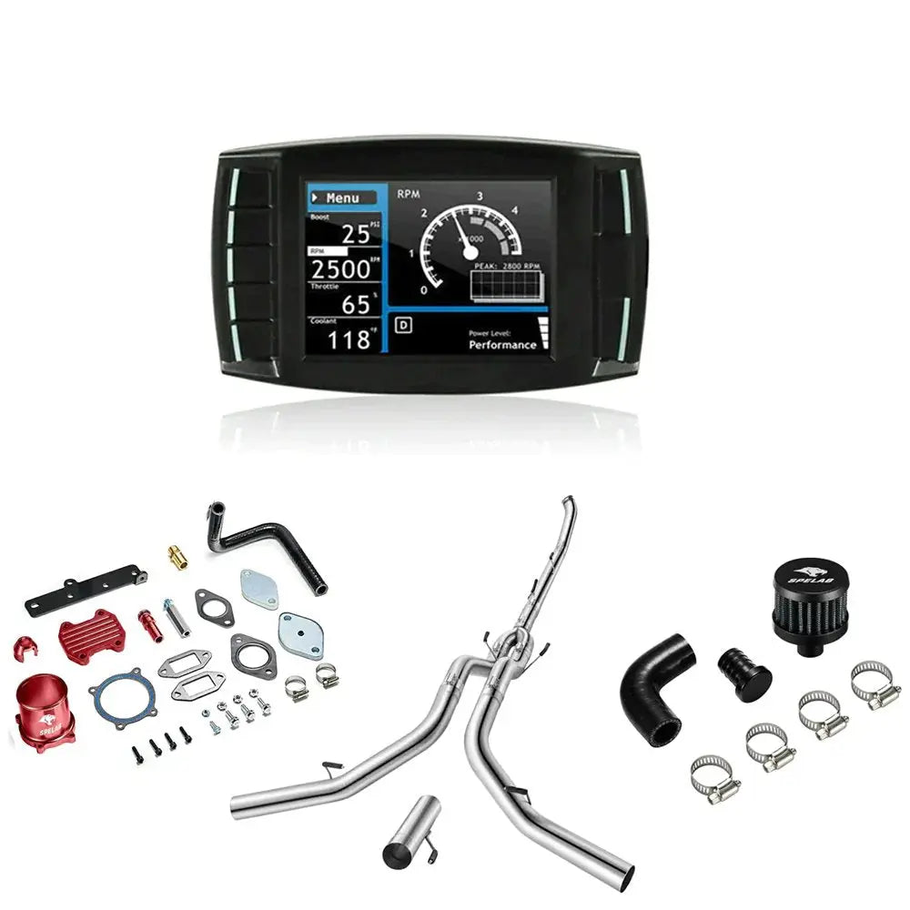 EGR/DPF/CCV Delete All-in-One Kit for 2013-2018 6.7L Ram 2500 3500 Cummins Flashark