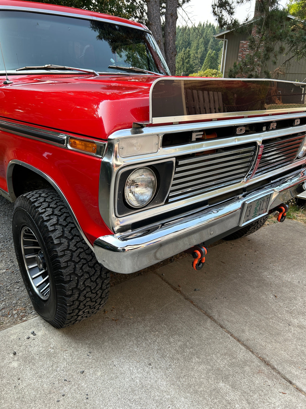 Engineered Vintage Shackle Bracket Tow Hooks - 1967-1977 Ford F-Series Engineered Vintage LLC