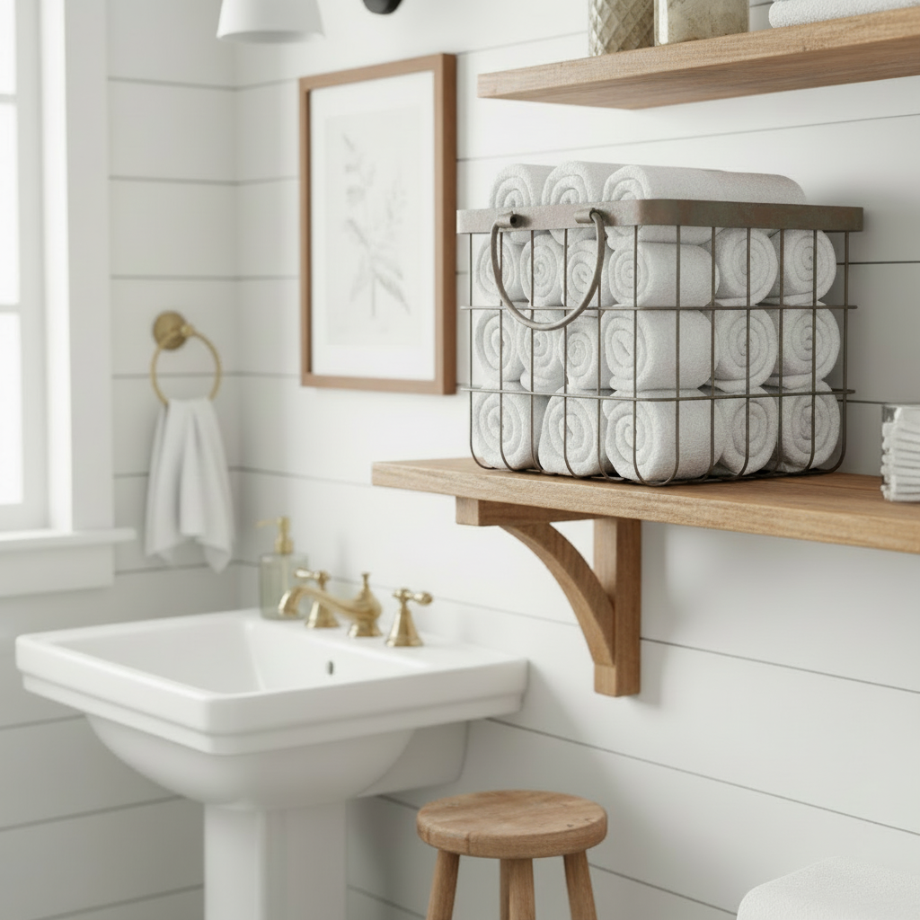 Patina Metal Basket KB Decor & More