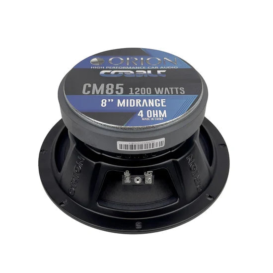 Orion CM85 8" 300W RMS Midrange Speakers (Pair) Orion