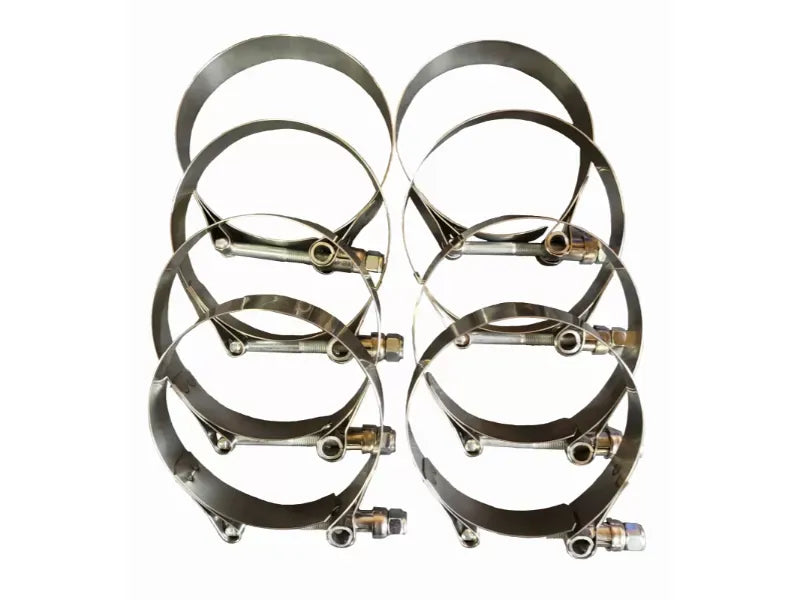 CNC Fabrication Charge Air Cooler Boot Kit Black Ford F-Series 6.4L Powerstroke 2008-2010