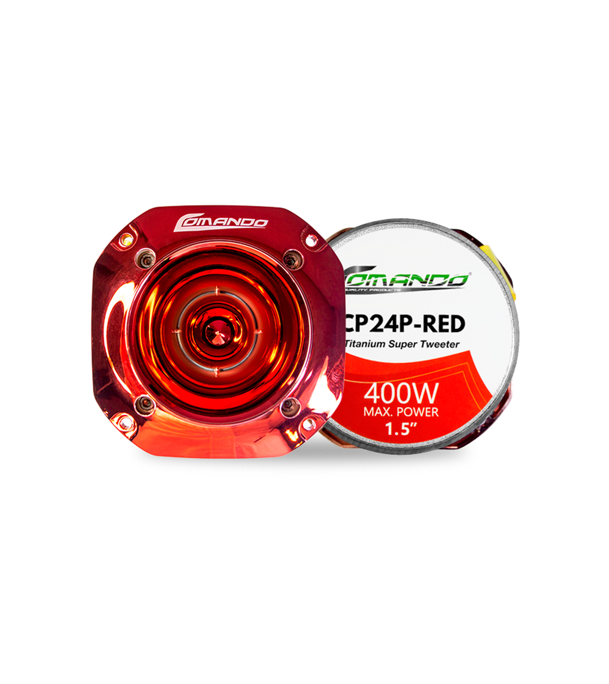 CP24P-RED | 1.5'' 400W MAX. | 4~8Ω Comando Audio
