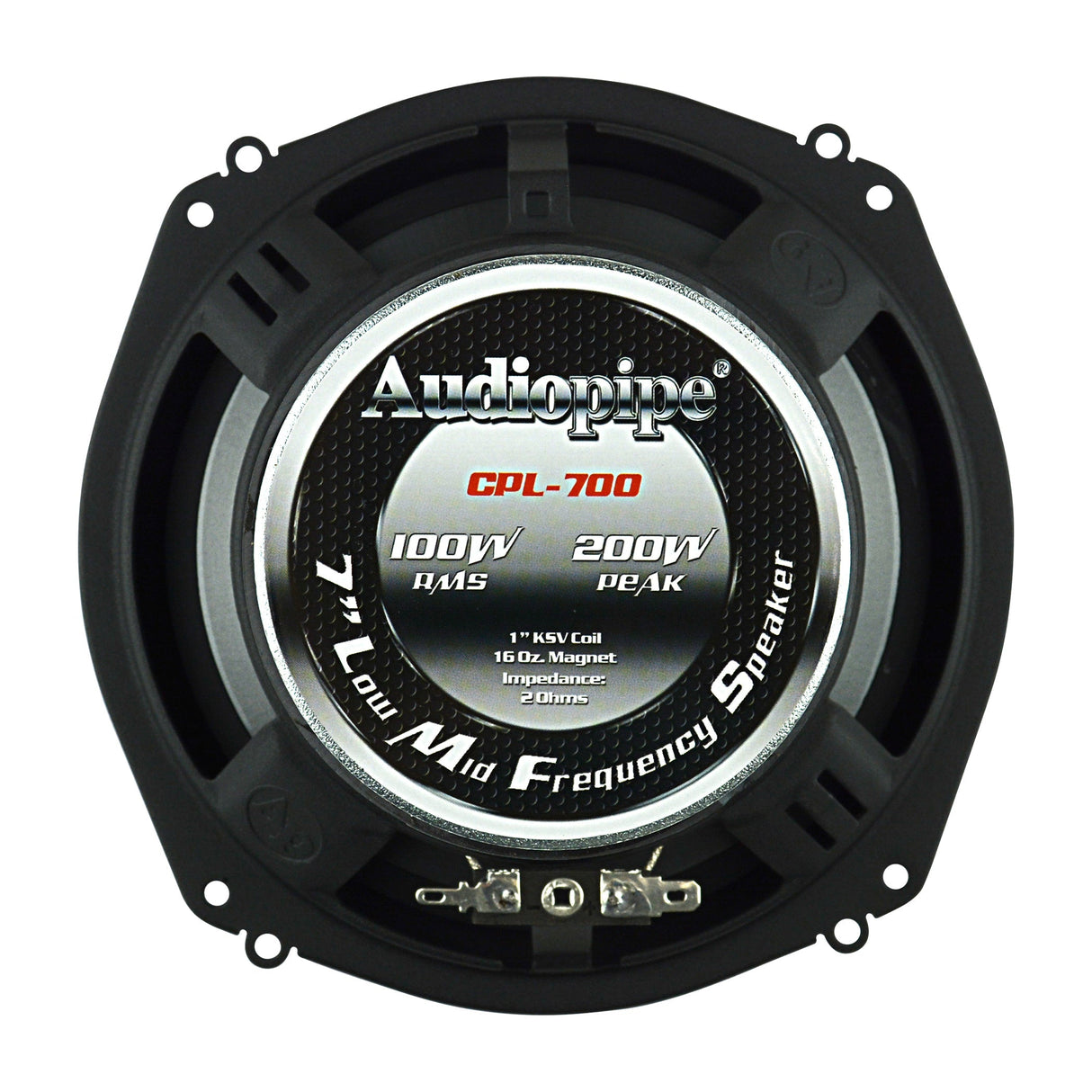 7” Low Mid Frequency Speaker (CPL-700), Sold in Pairs Audiopipe