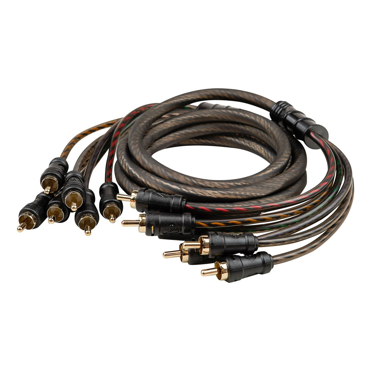 6Ft 6-Channel Interconnect Cable for Car Audio (CPP-MC6) Audiopipe