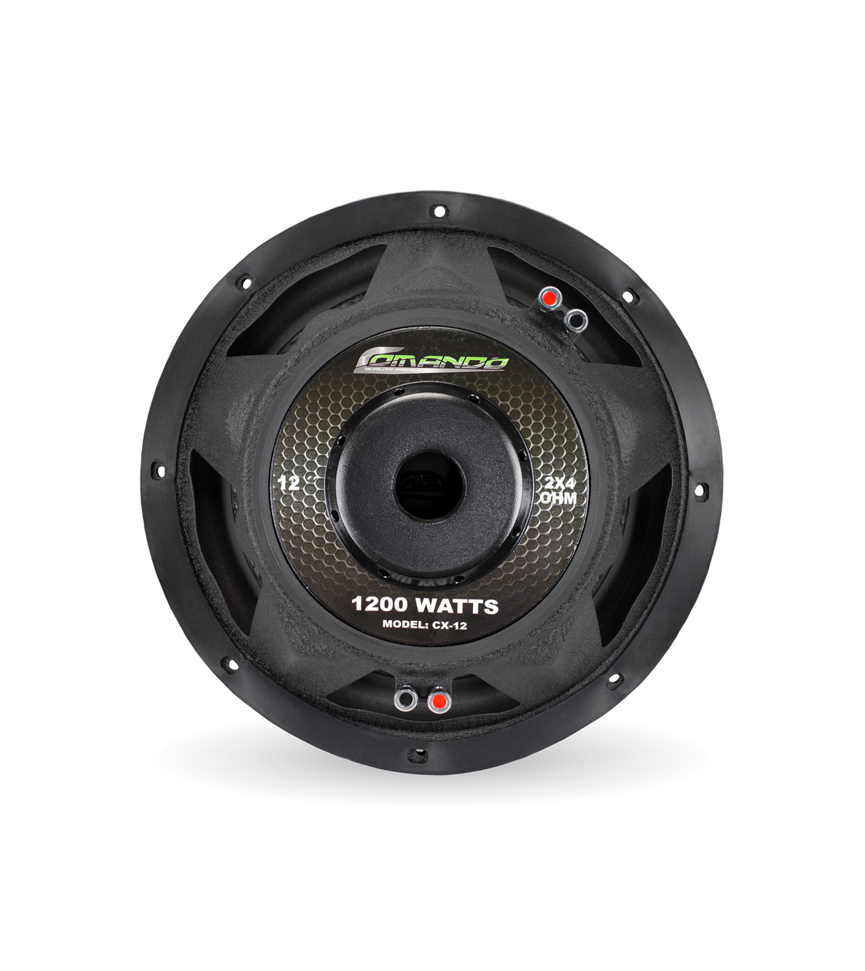 CX-12 | 12'' 1200W MAX. | DUAL 4Ω Comando Audio