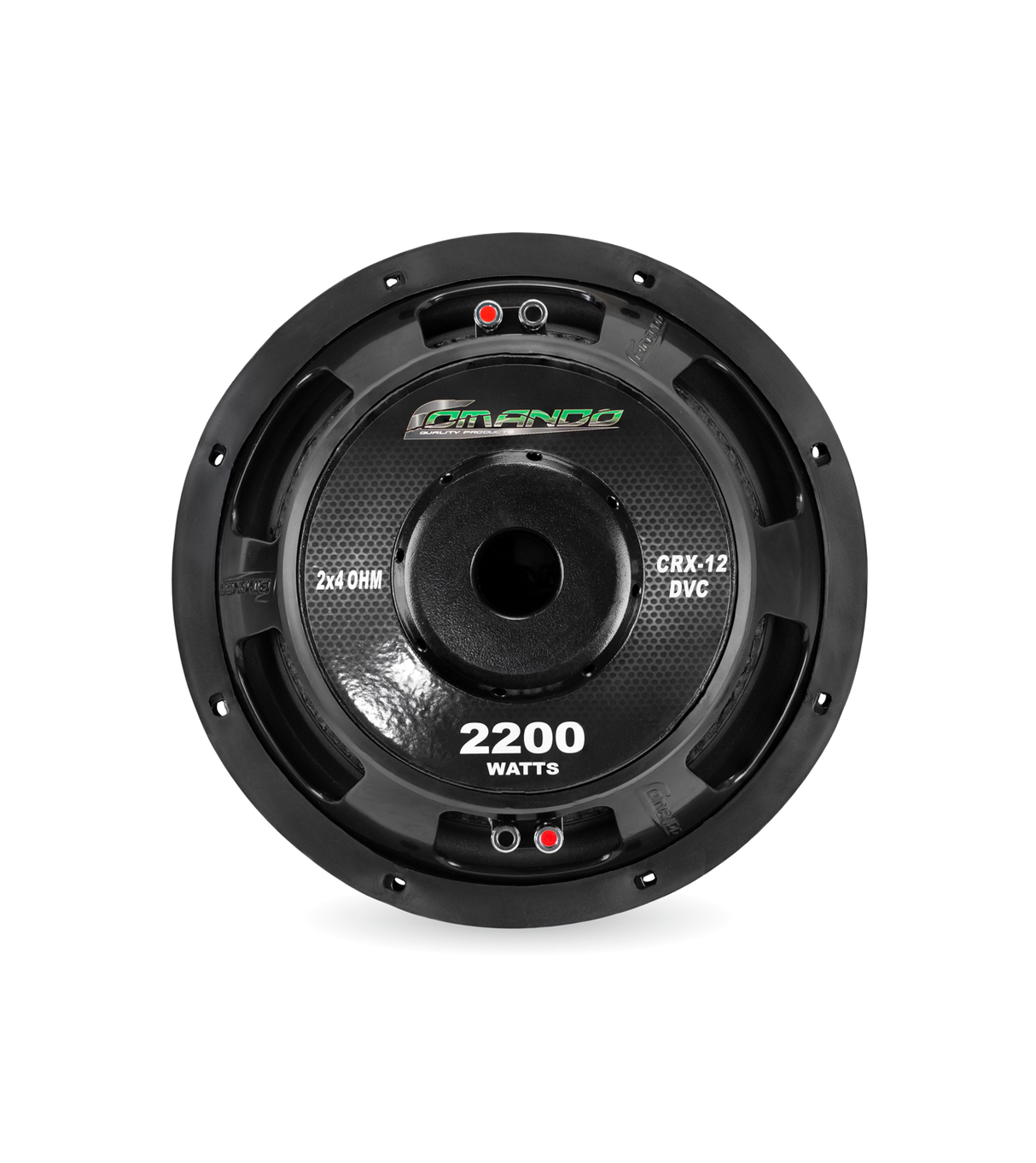 CRX-12 | 12'' 2200W MAX. | DUAL 4Ω Comando Audio