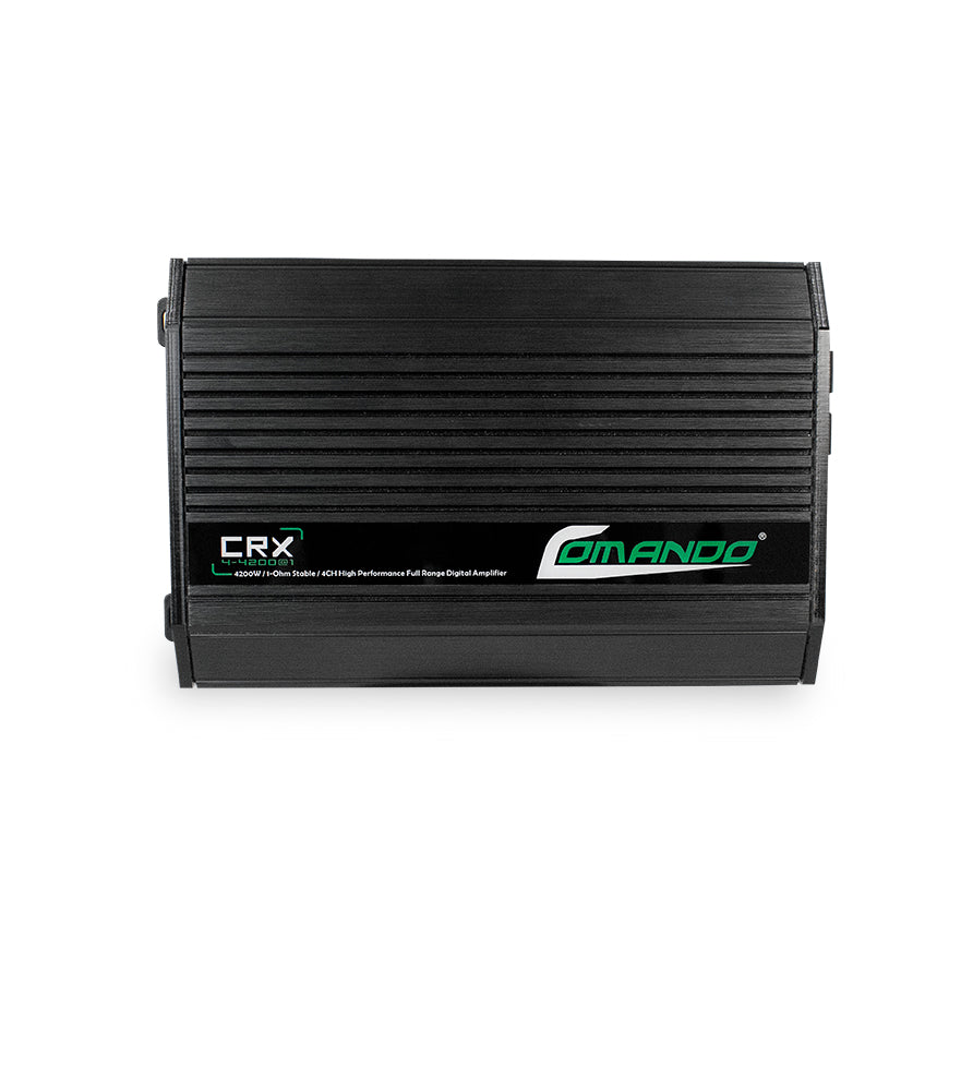 CRX4-4200@1 | 4200W MAX | 4CH | 1ohm Comando Audio
